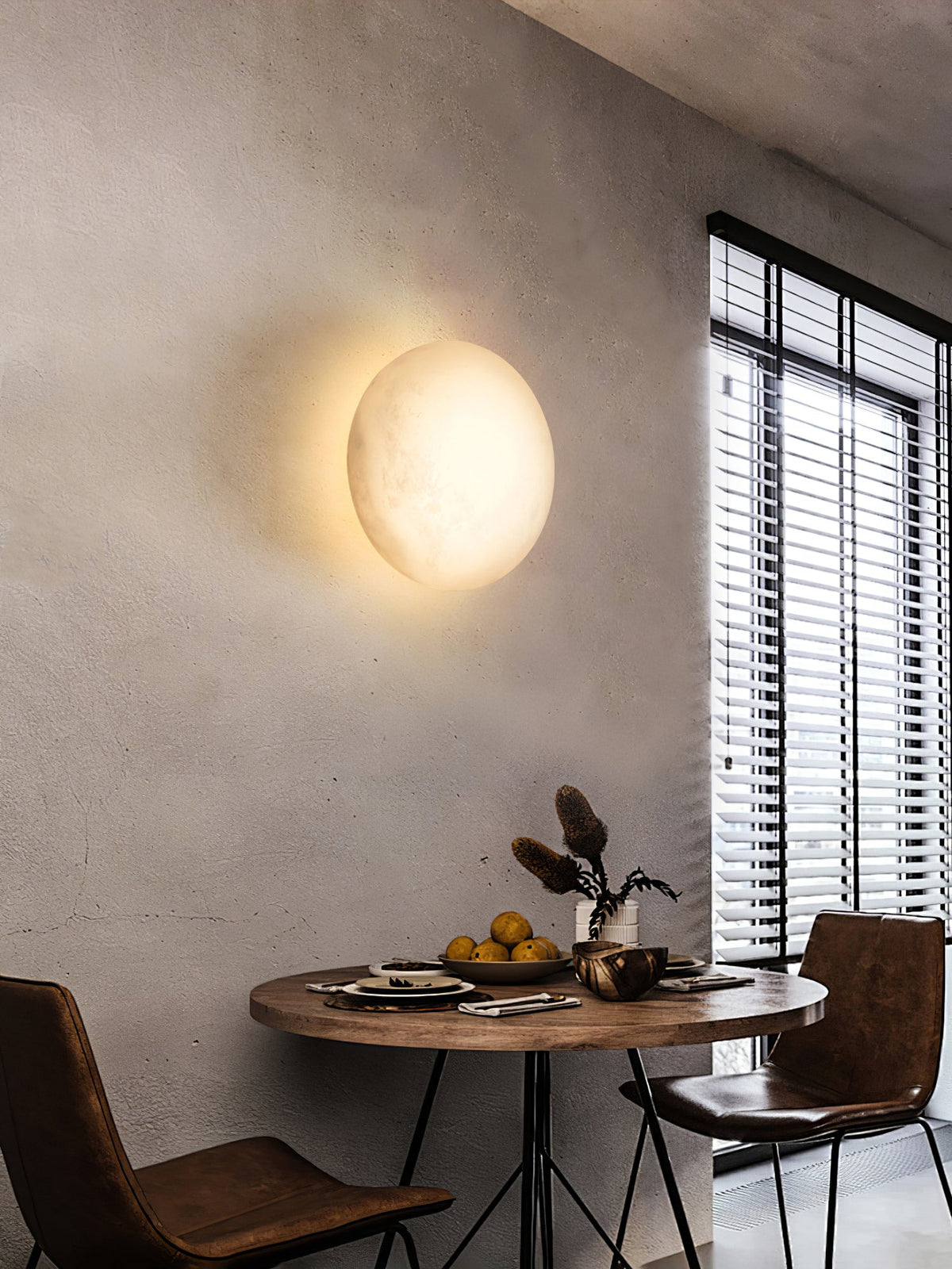 Pebble Alabaster Wall Light, Hardwired Wall Sconce, detail 9