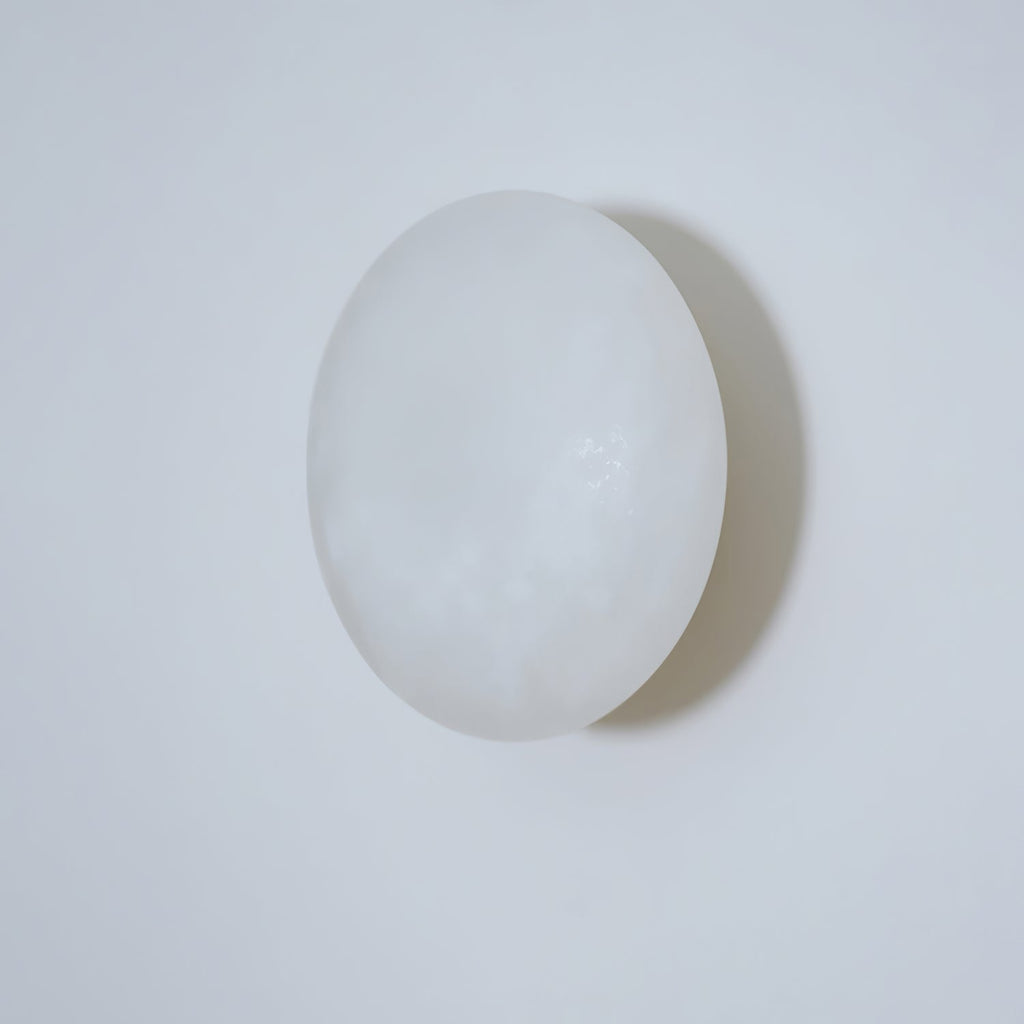 Pebble Alabaster Wall Light, Hardwired Wall Sconce, detail 11