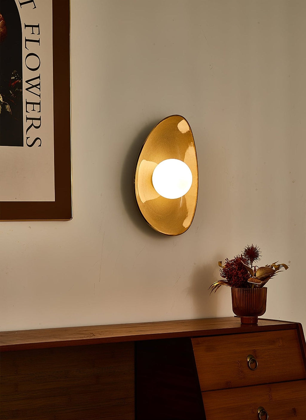 Pebble Disc Wall Light, Hardwired Wall Sconce, detail 14