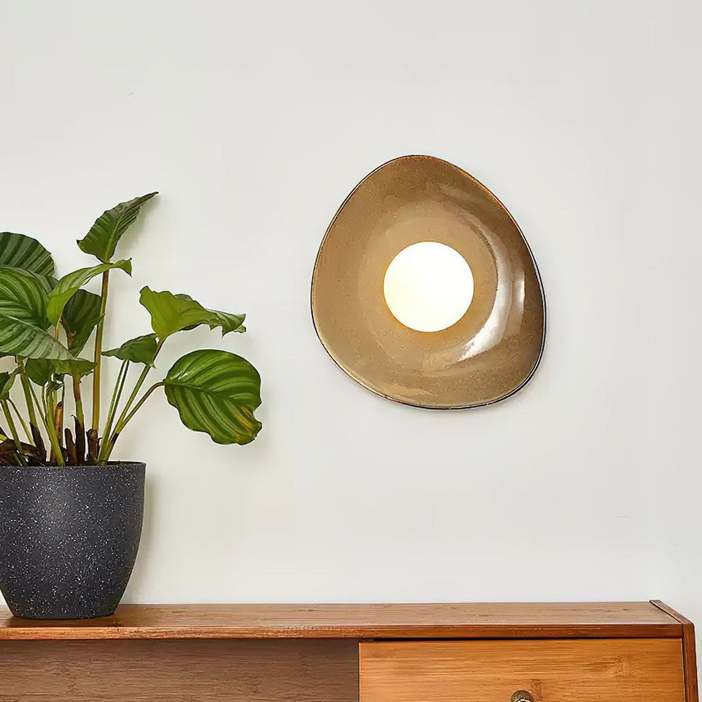Pebble Disc Wall Light, Hardwired Wall Sconce, detail 16