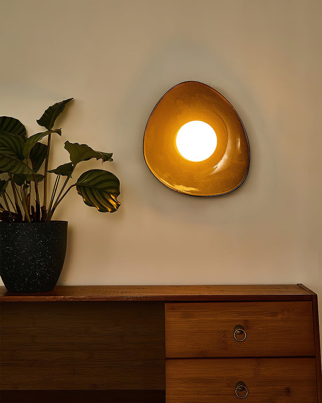 Pebble Disc Wall Light, Hardwired Wall Sconce, detail 21