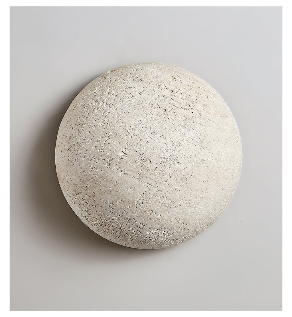 Pebble Stone Wall Light, Hardwired Wall Sconce, detail 11