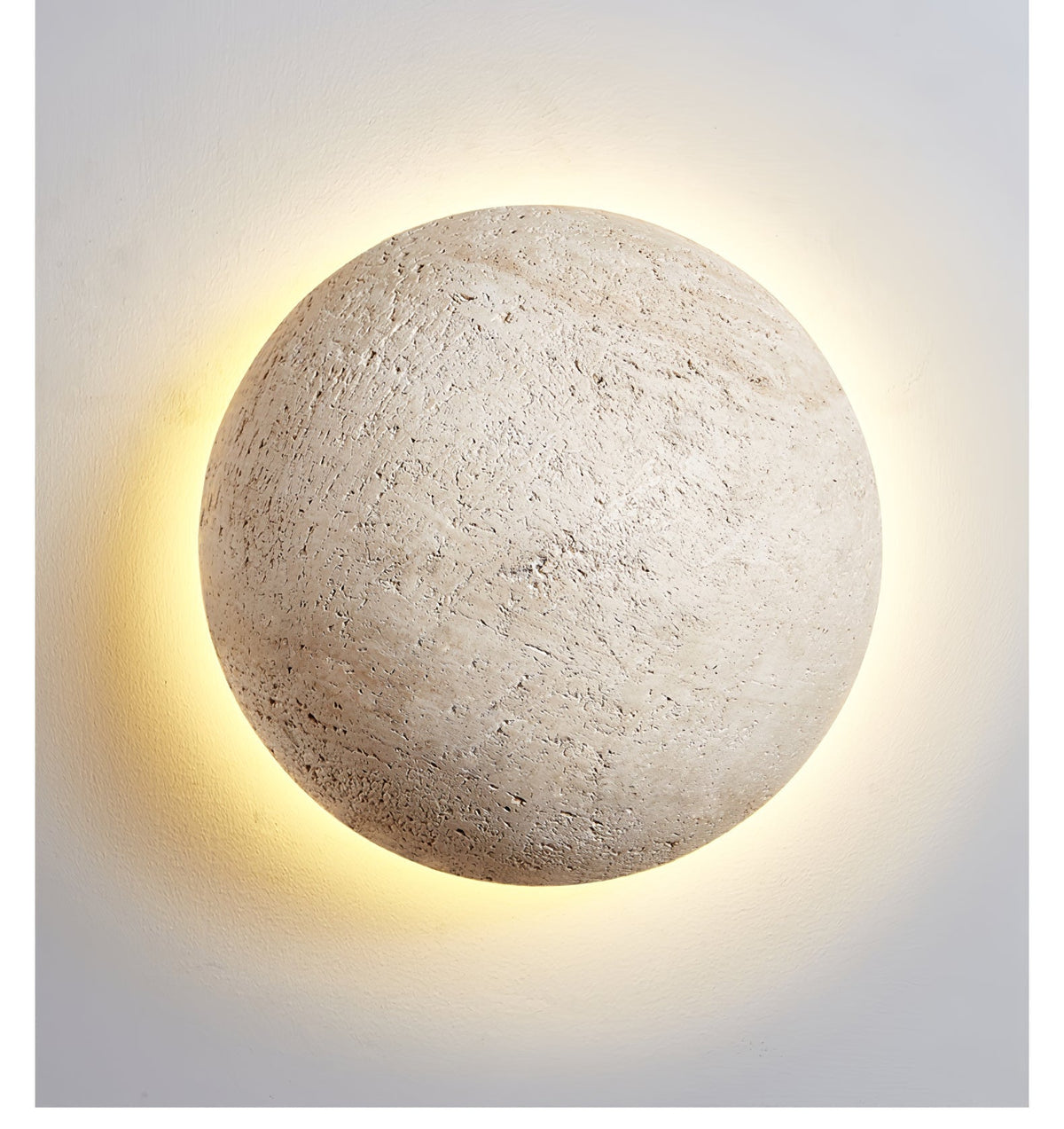 Pebble Stone Wall Light, Hardwired Wall Sconce, detail 12