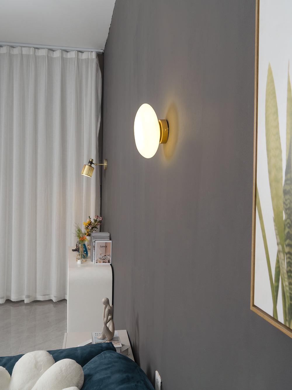 Bubble Glass Wall Light, Hardwired Wall Sconce, detail 29