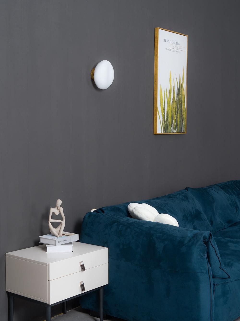 Bubble Glass Wall Light, Hardwired Wall Sconce, detail 31
