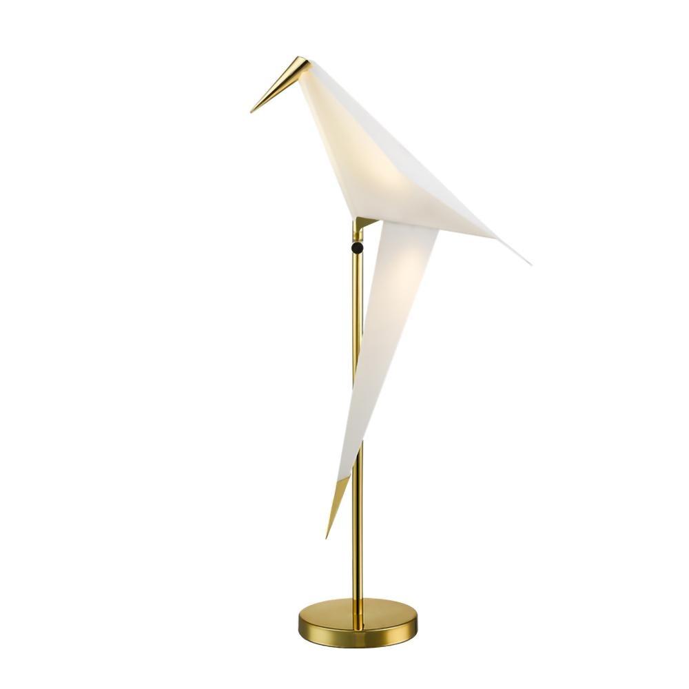 Paper Crane Bird Table Light, Bedside Table Lamp, detail 5