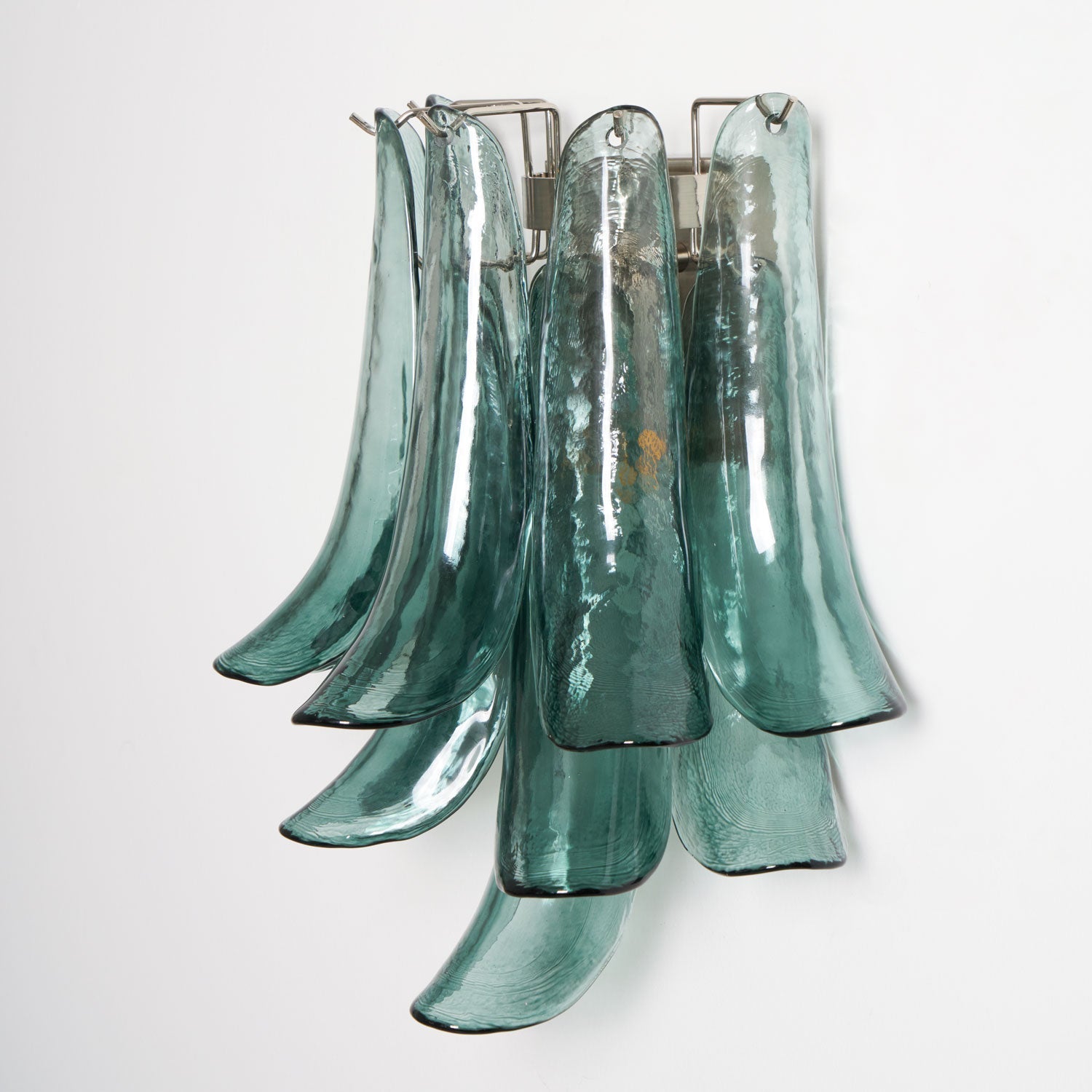 Petalo Glass Wall Light, Hardwired Wall Sconce, detail 21