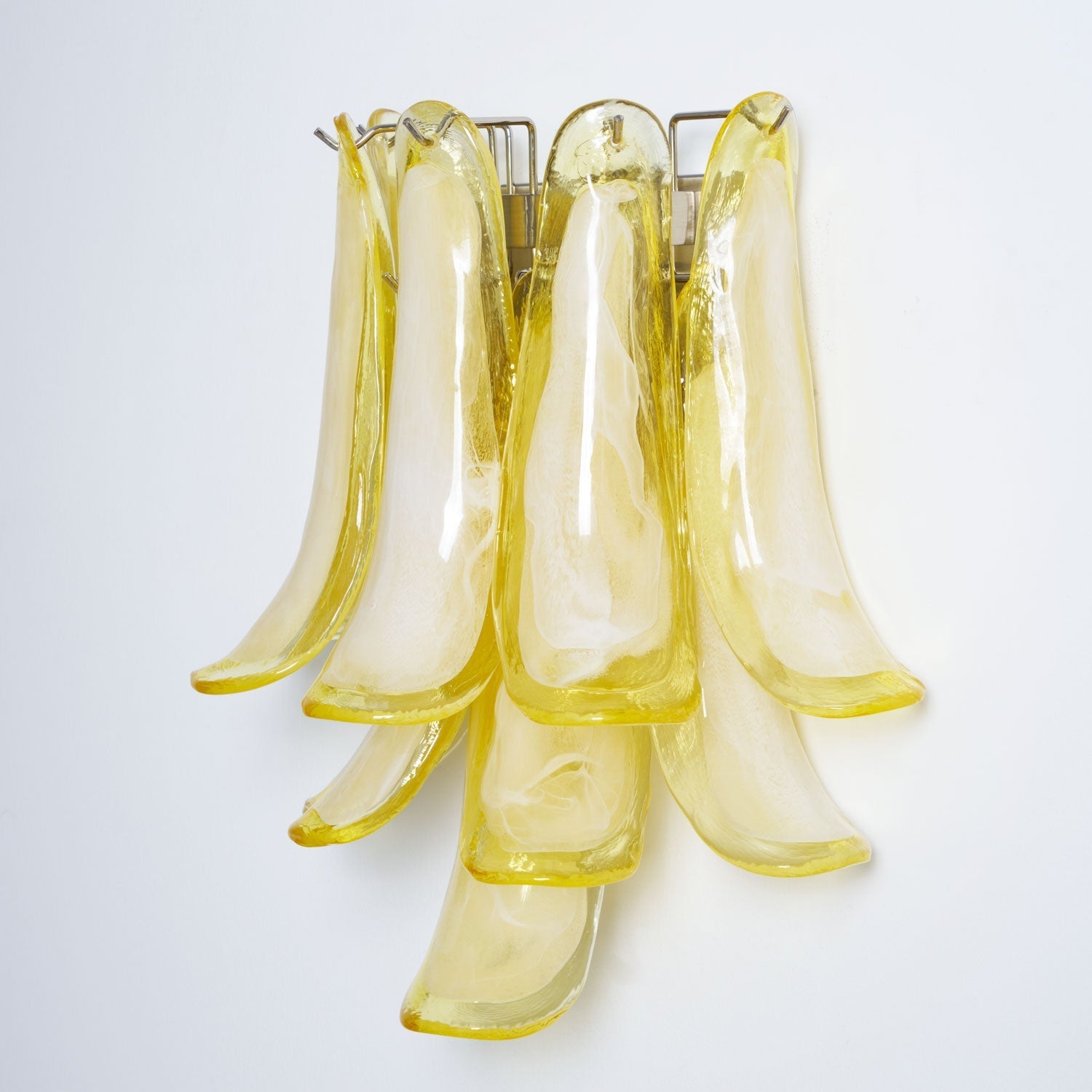 Petalo Glass Wall Light, Hardwired Wall Sconce, detail 26