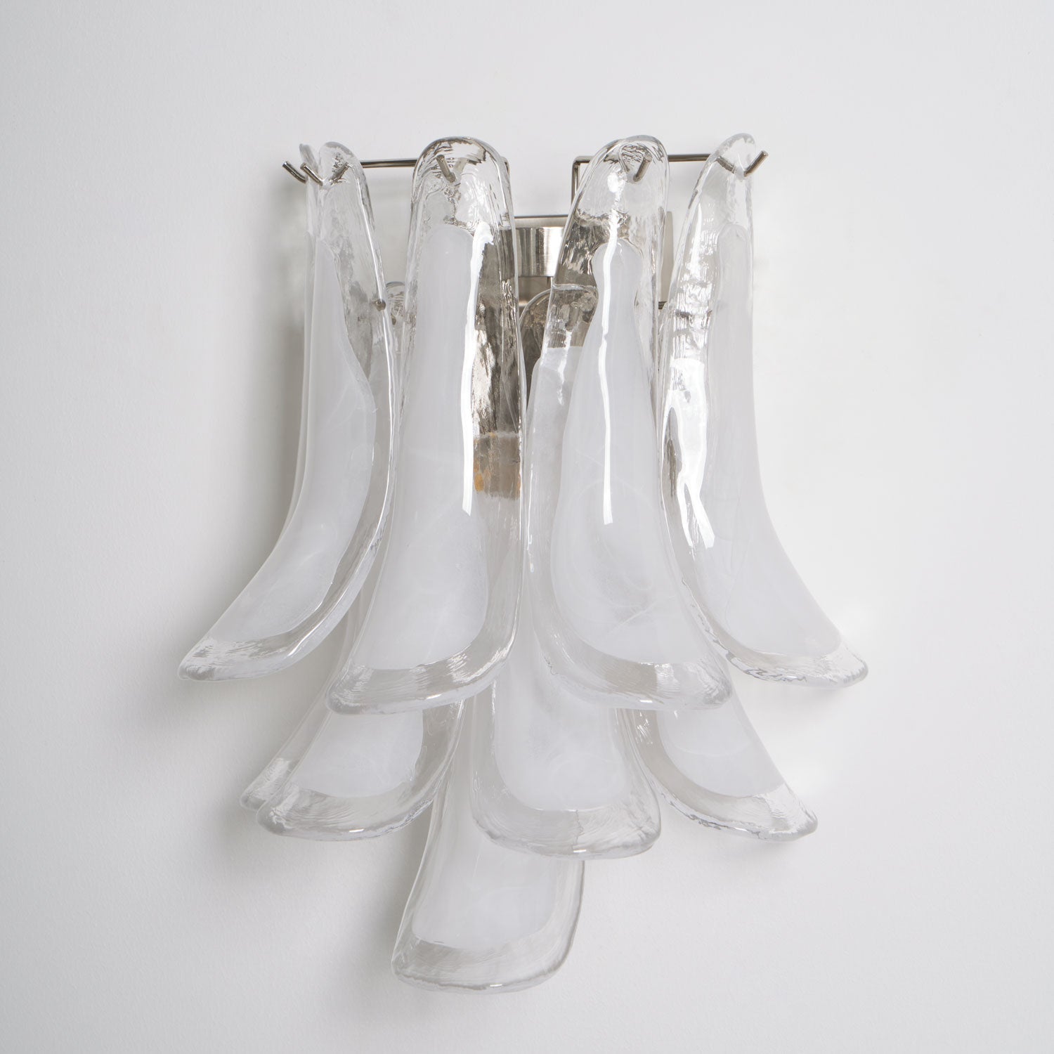 Petalo Glass Wall Light, Hardwired Wall Sconce, detail 28
