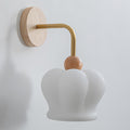 Crown Wall Light, Hardwired Wall Sconce, Metal, L 16 cm x W 20cm x H 23cm