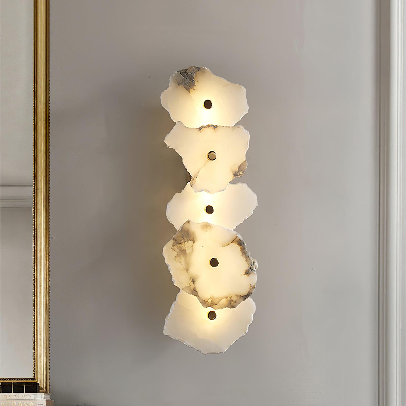 Petra Wall Light - Dia 14 cm x H 20cm Metal, Hardwired Wall Sconce, detail 3
