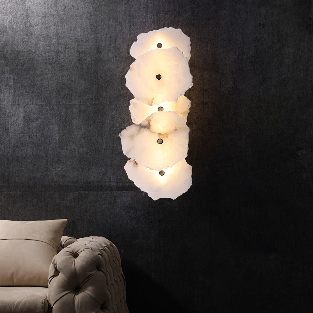 Petra Wall Light - Dia 14 cm x H 20cm Metal, Hardwired Wall Sconce, detail 25