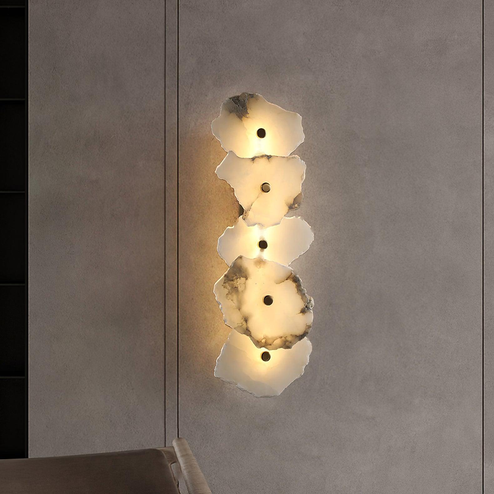 Petra Wall Light - 1 Heads Size: Dia 14cm x... Metal, Hardwired Wall Sconce, detail 3