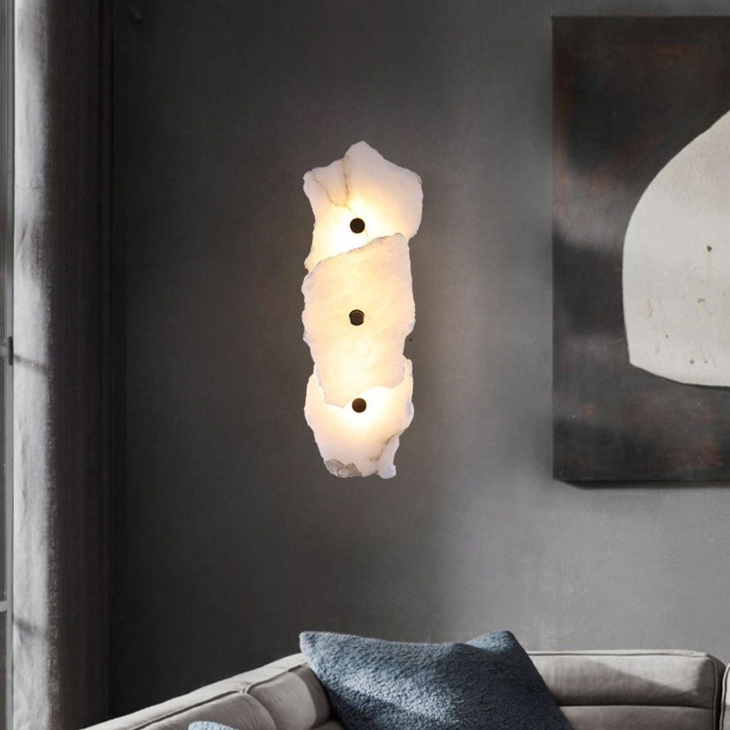Petra Wall Light - Dia 14 cm x H 20cm Metal, Hardwired Wall Sconce, detail 14
