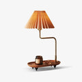 Pia TL Table Light, Bedside Table Lamp, Wooden, L 30 cm x W 20cm x H 51cm