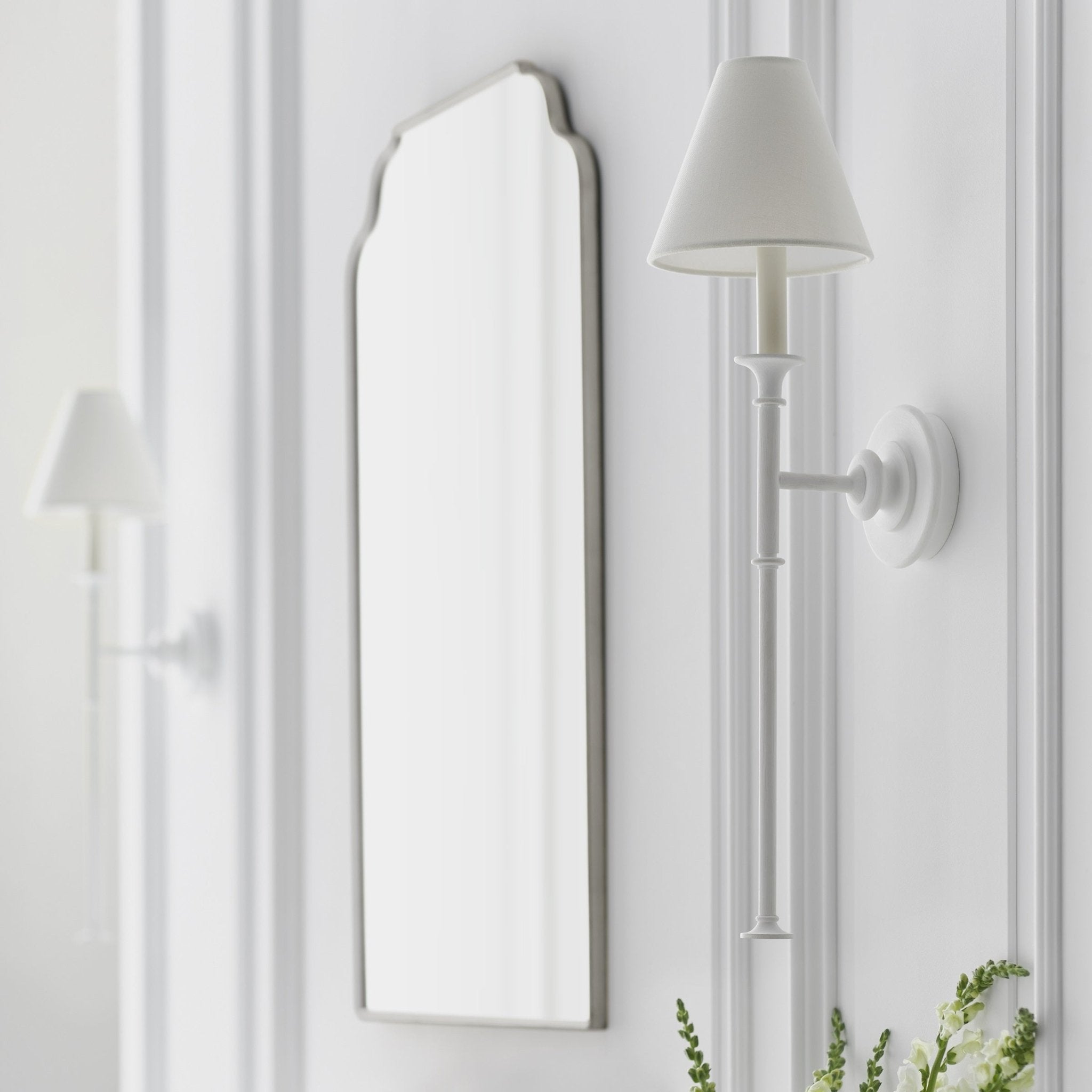 Luella Wall Light, Hardwired Wall Sconce, detail 6