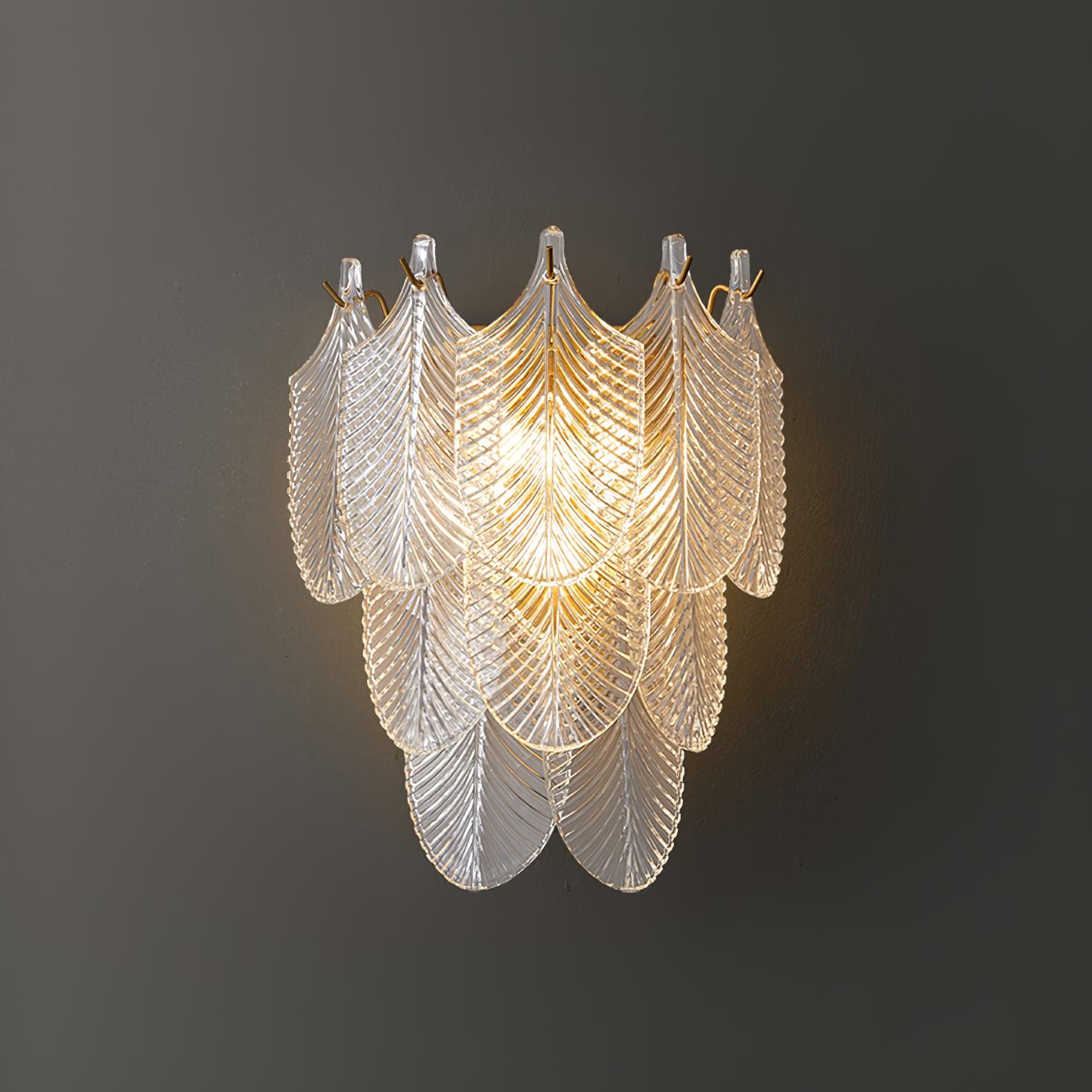 Piemonte Wall Light, Bathroom Wall Sconce, Brass, L 30cm x W 16cm x H 32cm