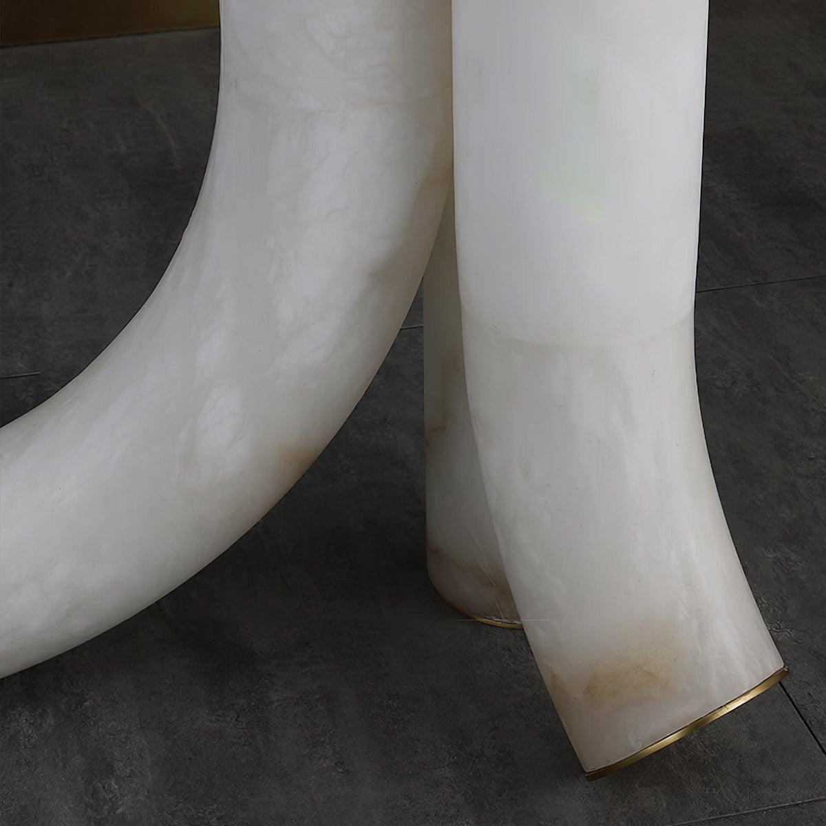 Piped Alabaster Floor Light, Floor Lamp, detail 21