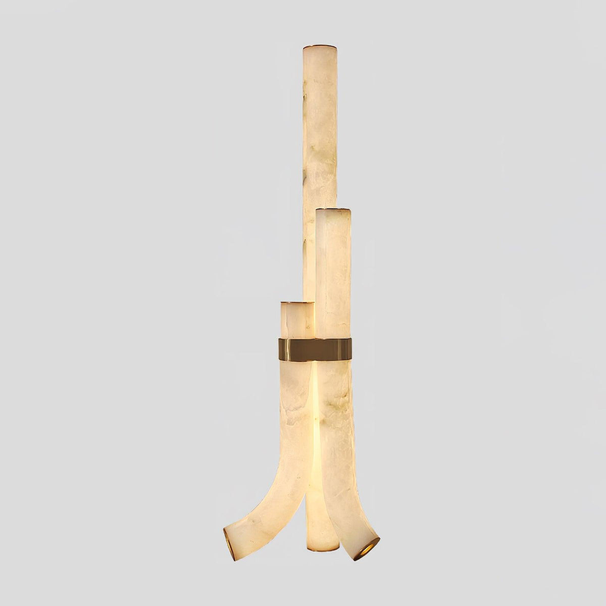 Piped Alabaster Floor Light, Floor Lamp, detail 32
