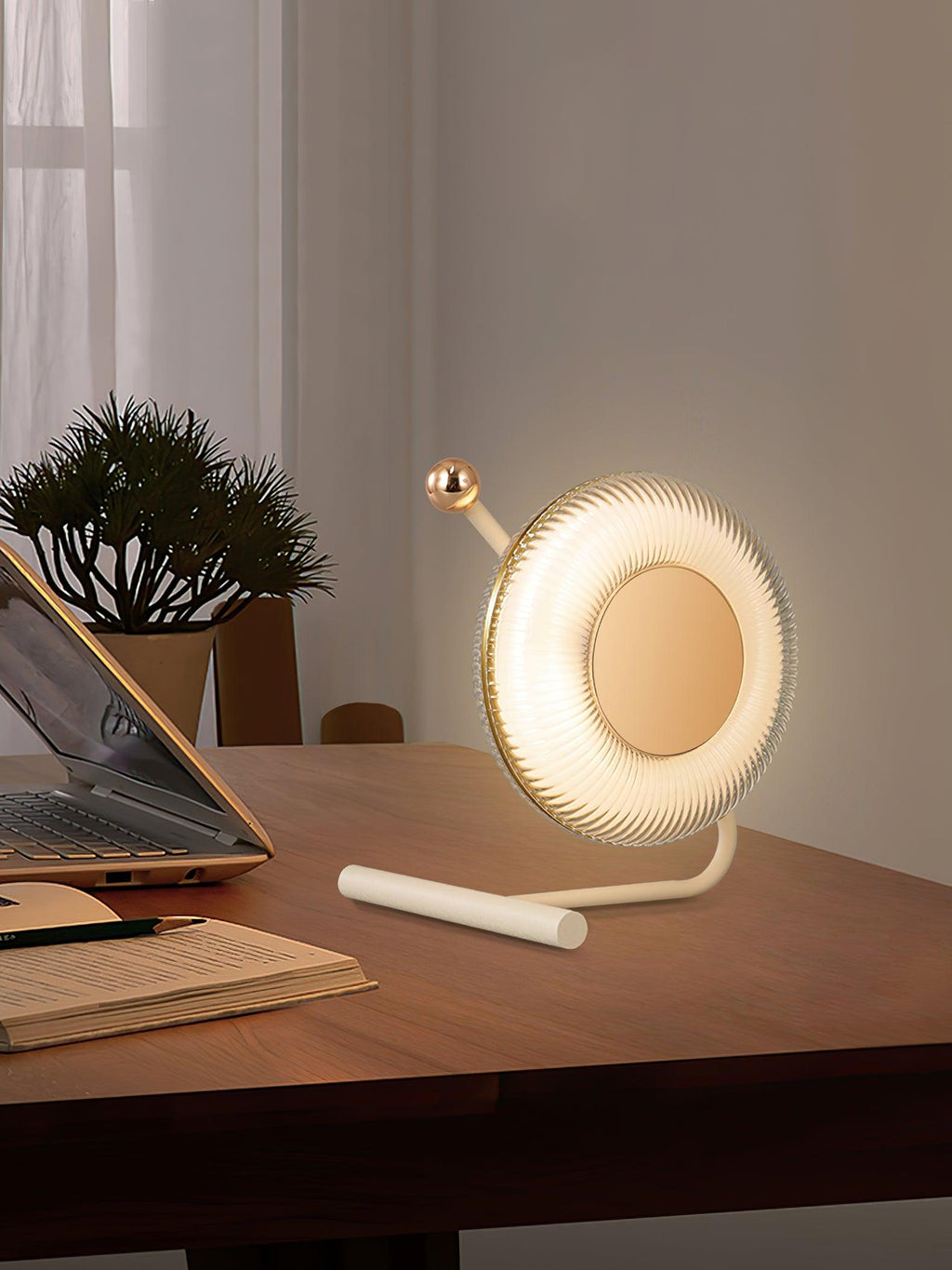 Pixo Table Light 7.1", Bedside Table Lamp, detail 11