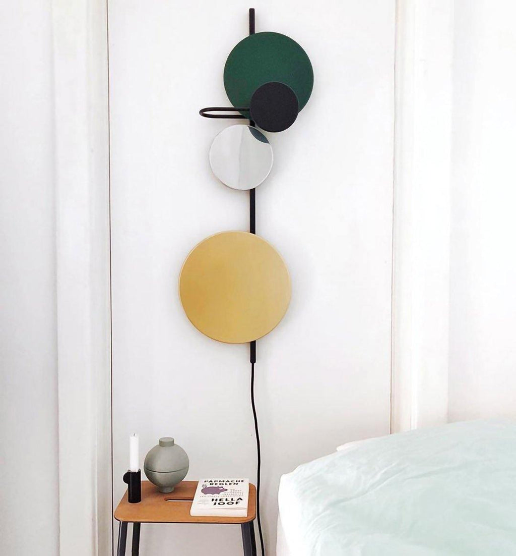 Planet Plug-In Wall Light, Plug-In Wall Sconce, detail 3