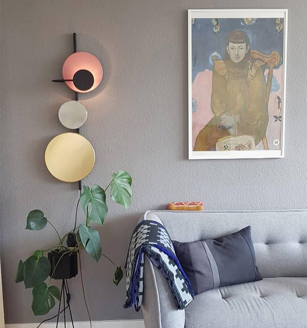 Planet Plug-In Wall Light, Plug-In Wall Sconce, detail 6