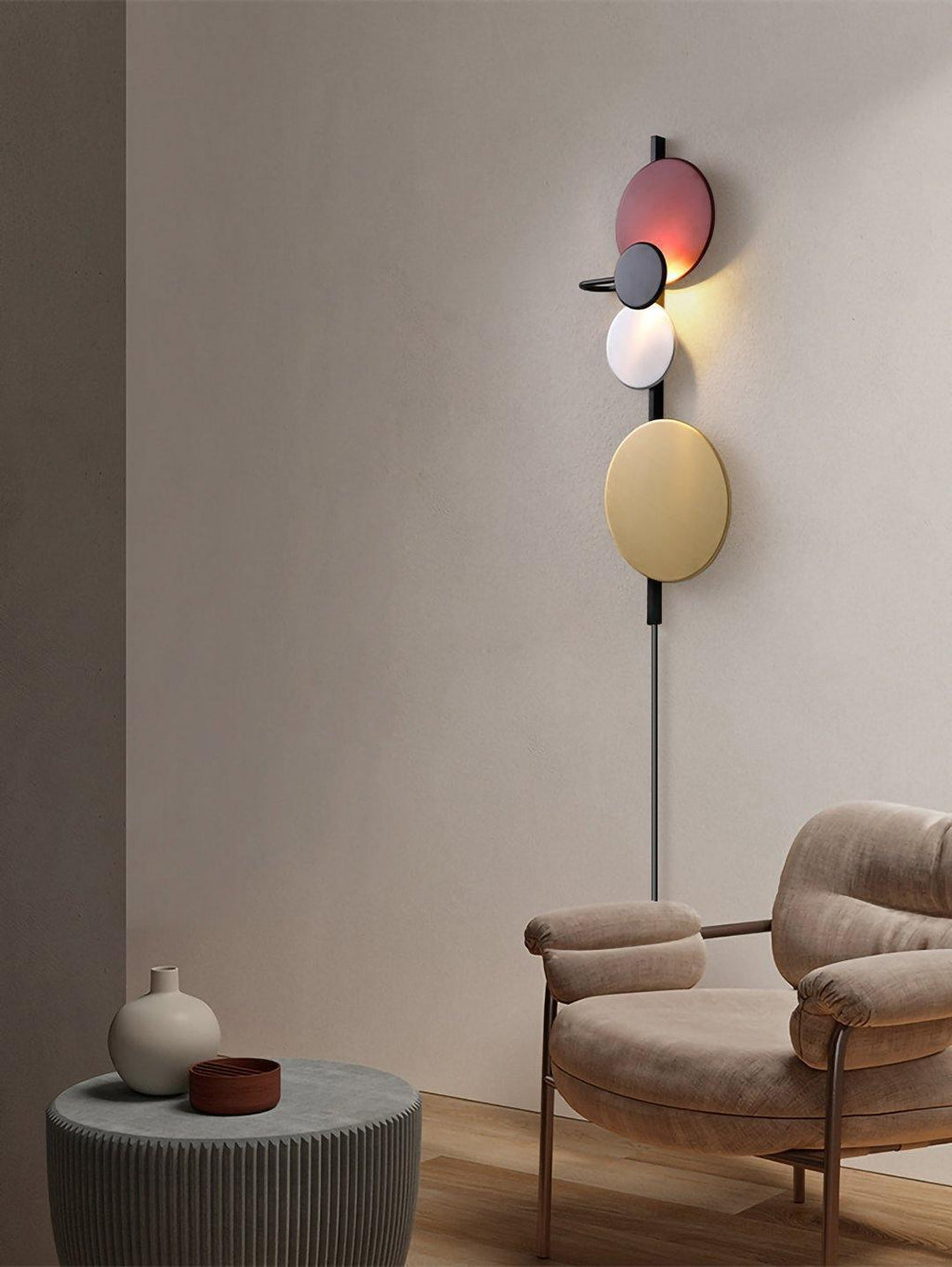 Planet Plug-In Wall Light, Plug-In Wall Sconce, detail 7