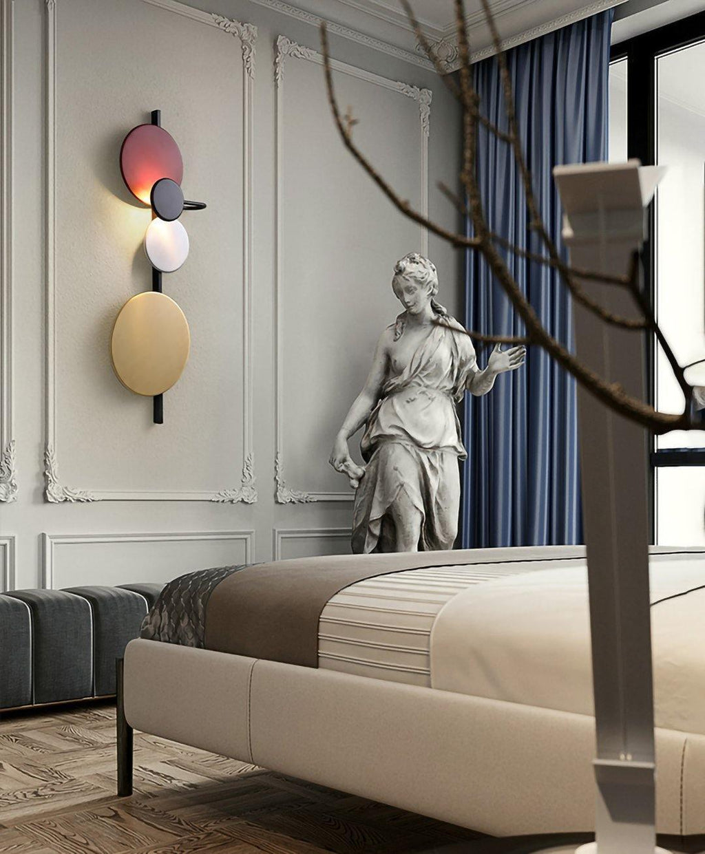 Planet Plug-In Wall Light, Plug-In Wall Sconce, detail 36