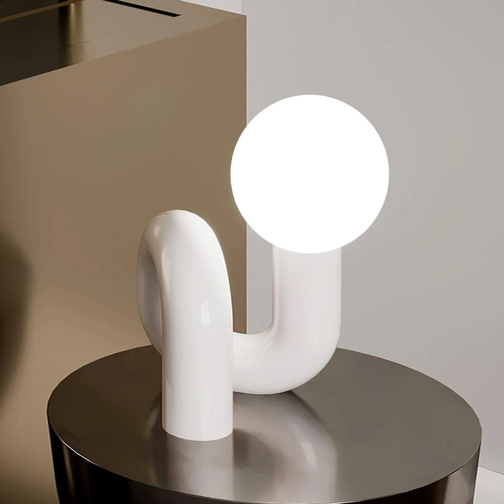 Playful N Shape Table Light, Bedside Table Lamp, detail 29