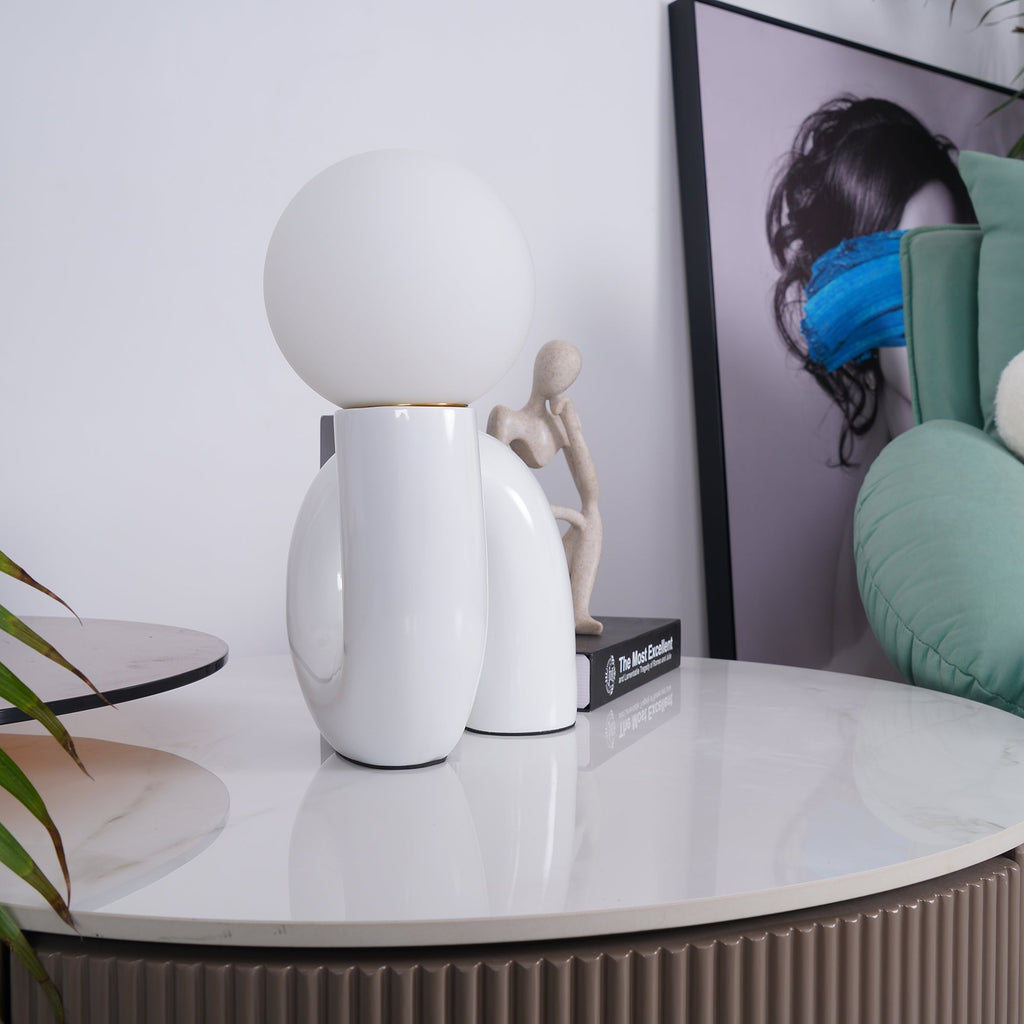 Playful N Shape Table Light, Bedside Table Lamp, detail 26