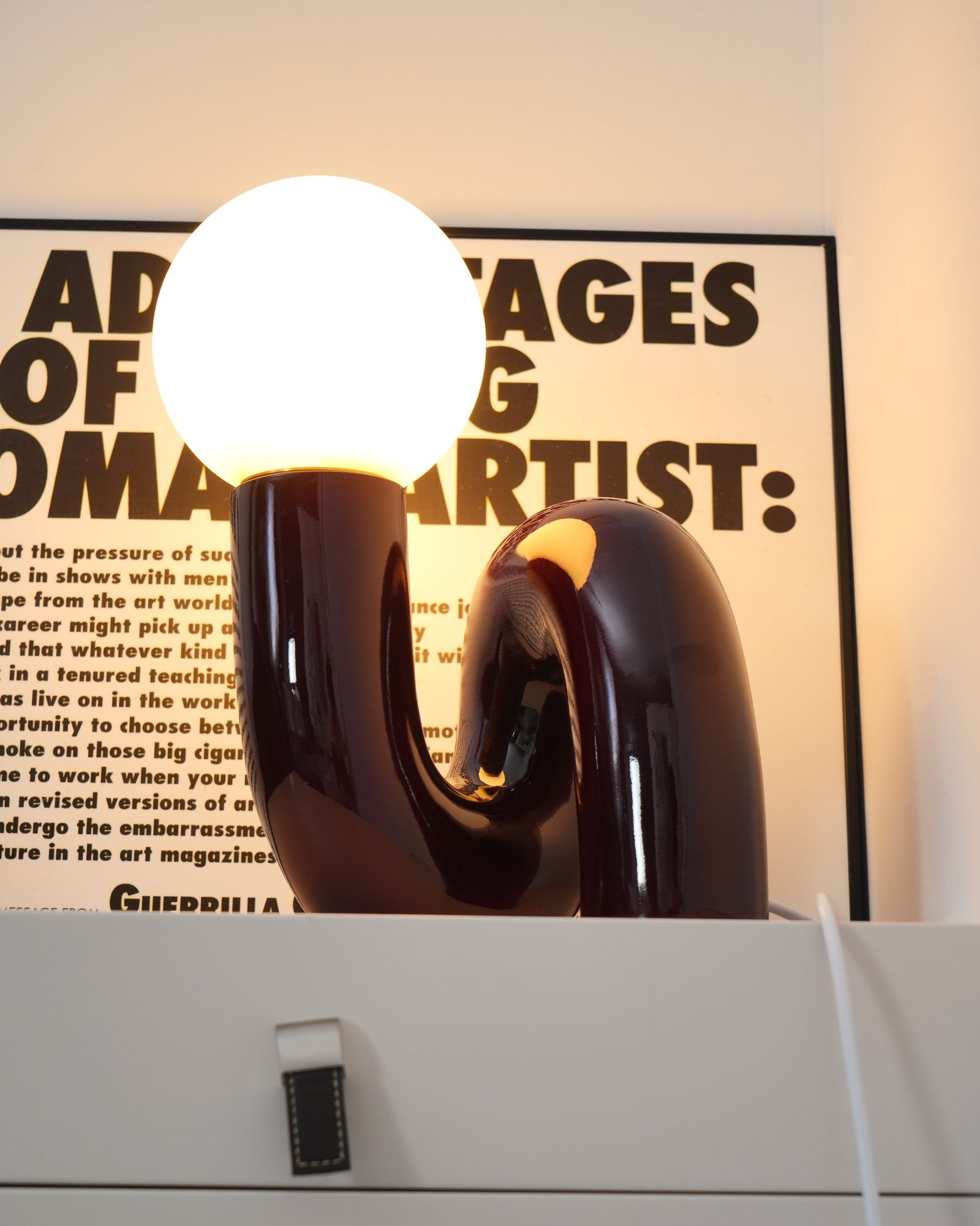 Playful N Shape Table Light, Bedside Table Lamp, detail 39