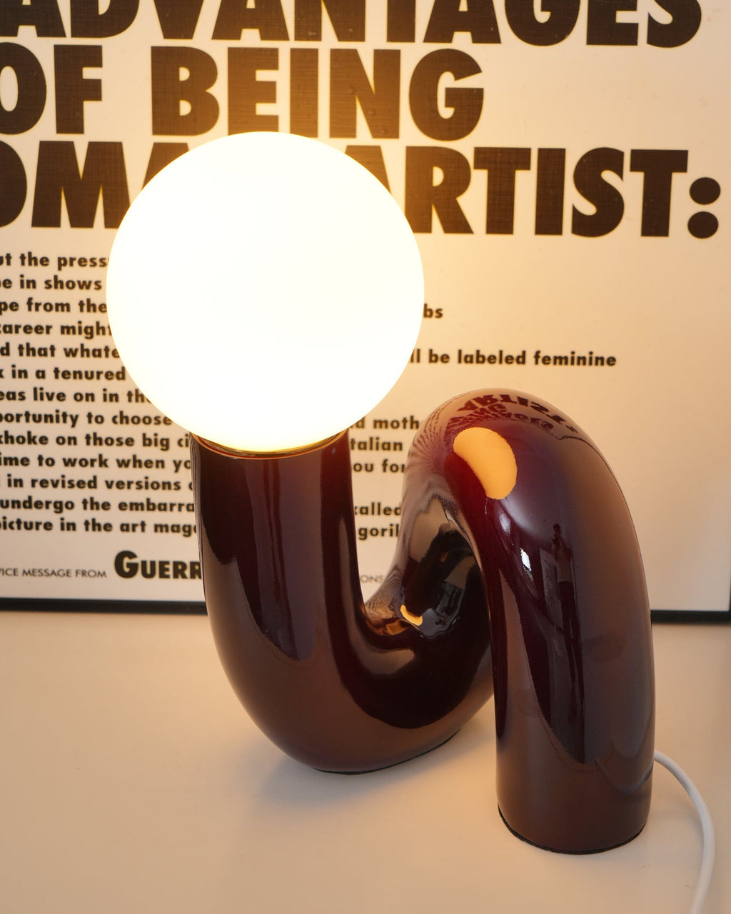 Playful N Shape Table Light, Bedside Table Lamp, detail 45