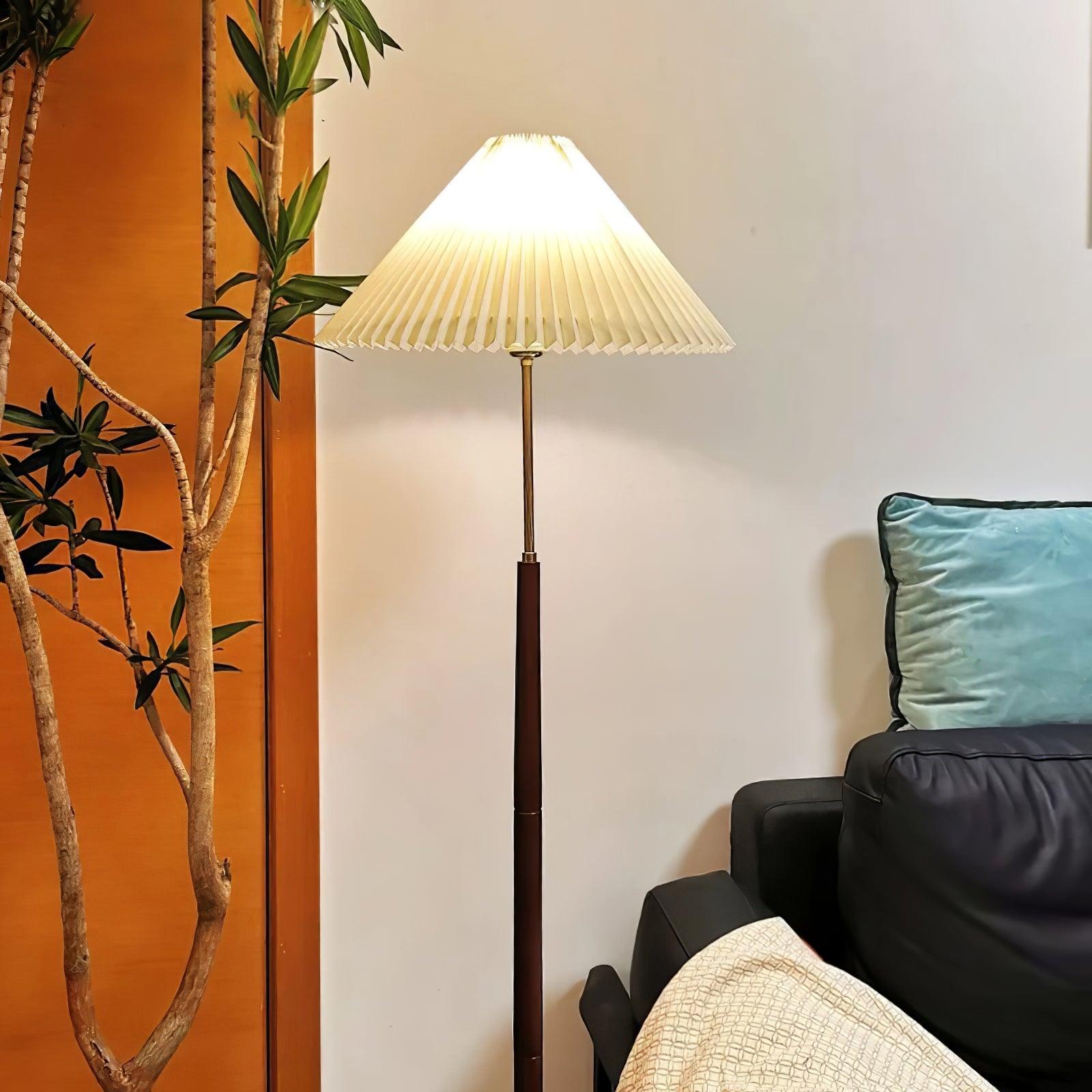 Pleated Floor Light, Floor Lamp, detail 3