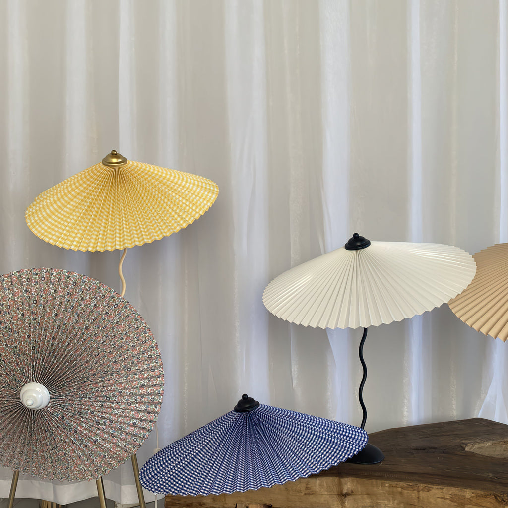 Pleated Hat Table Light, Bedside Table Lamp, detail 4