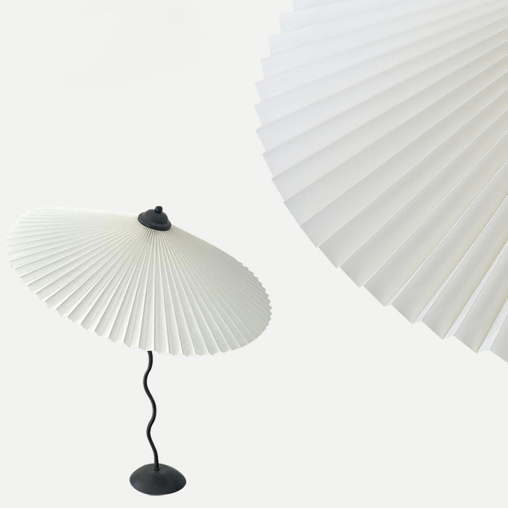 Pleated Hat Table Light, Bedside Table Lamp, detail 11