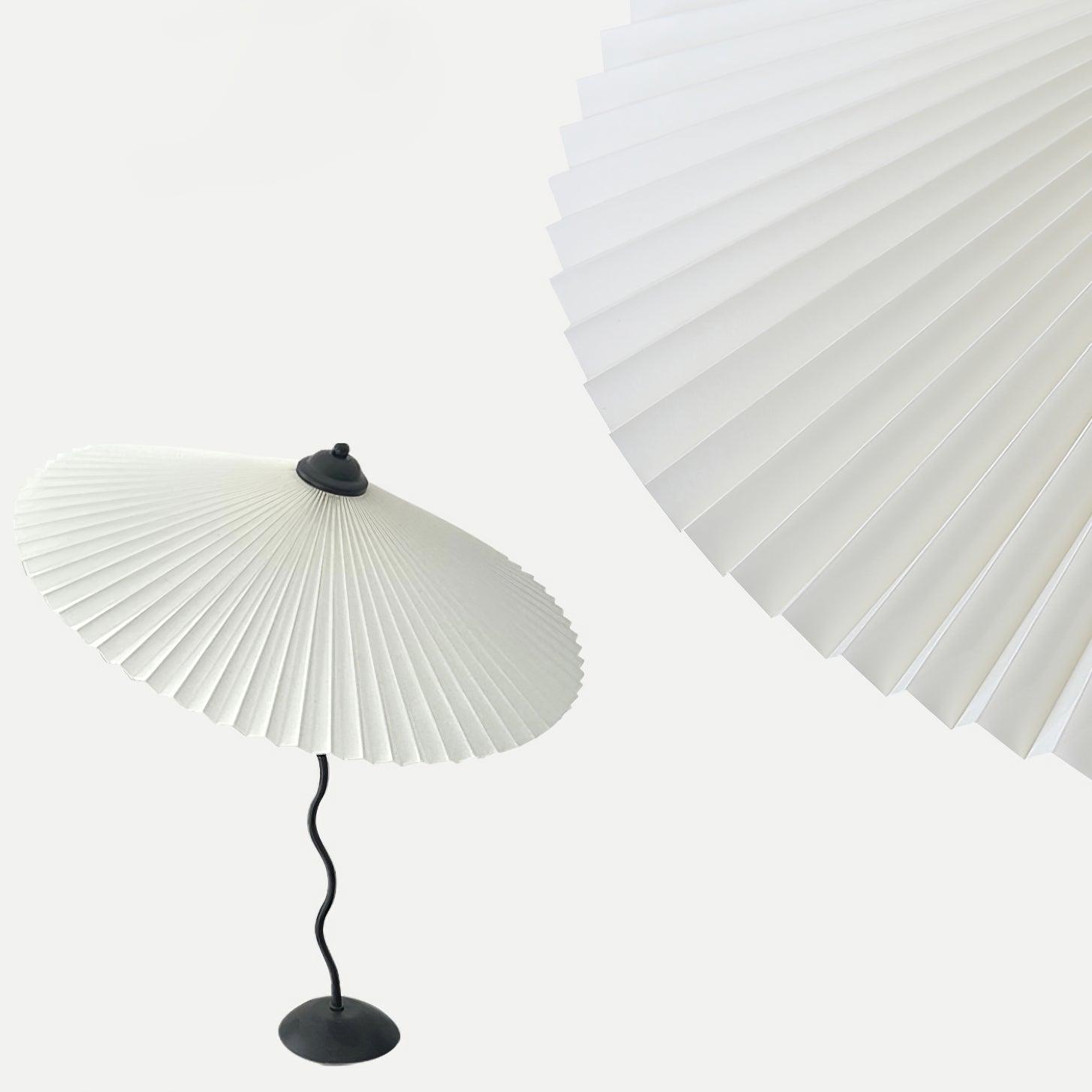 Pleated Hat Table Light, Bedside Table Lamp, detail 11