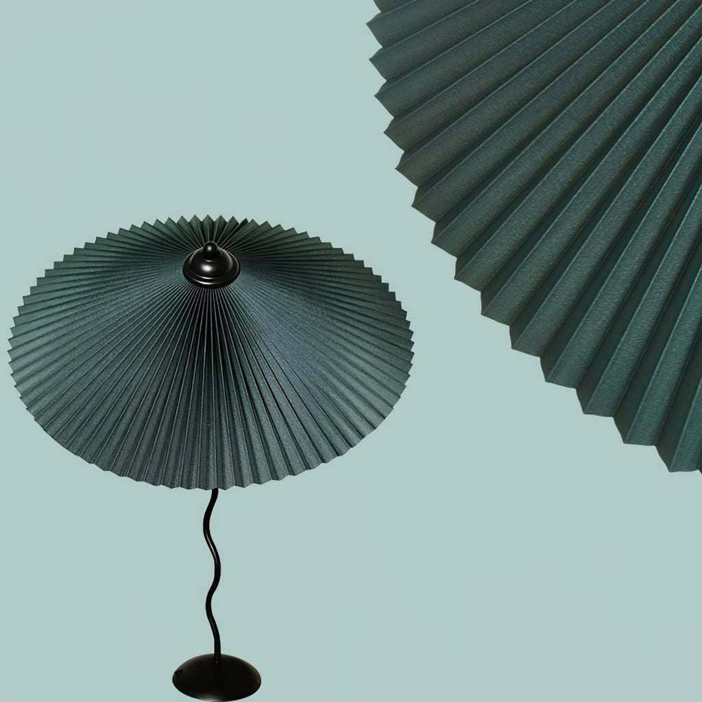 Pleated Hat Table Light, Bedside Table Lamp, detail 13