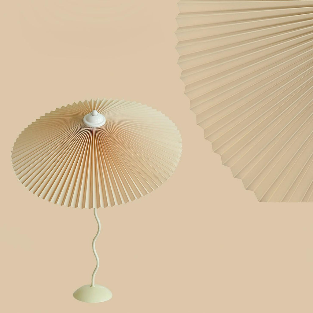 Pleated Hat Table Light, Bedside Table Lamp, detail 12