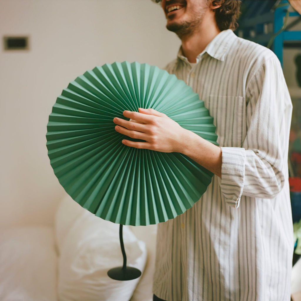 Pleated Hat Table Light, Bedside Table Lamp, detail 17