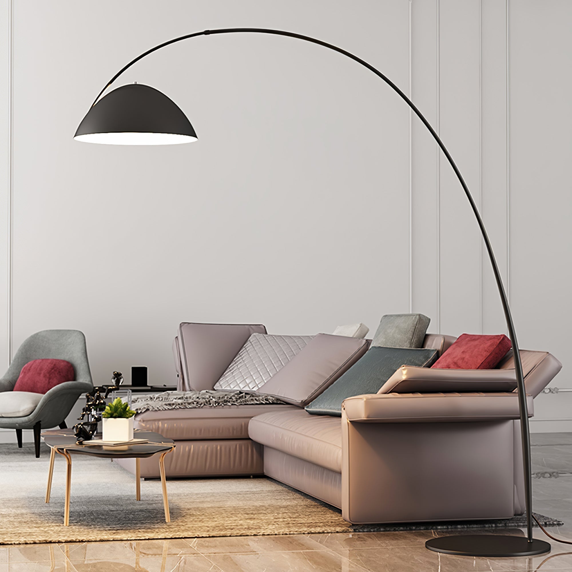 Verse Arc Floor Light, Floor Lamp, detail 75