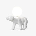 Polar Bear Table Light, Bedside Table Lamp, Resin, Dia 24cm x H 37 cm