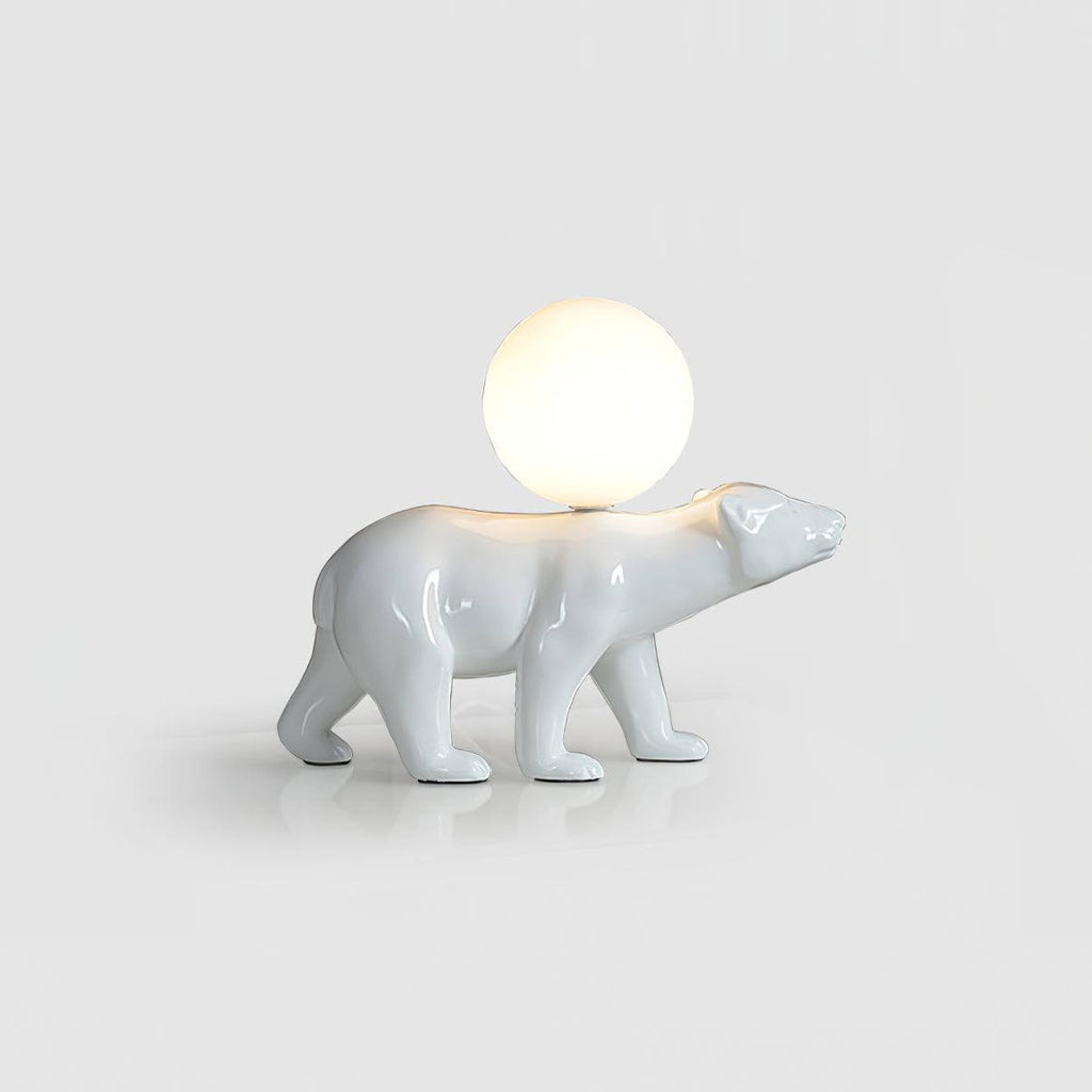 Polar Bear Table Light, Bedside Table Lamp, detail 9