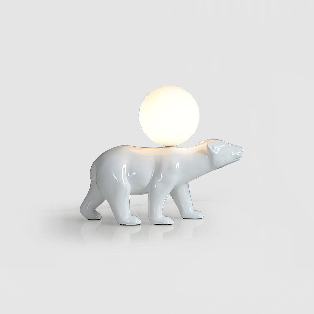 Polar Bear Table Light, Bedside Table Lamp, detail 9