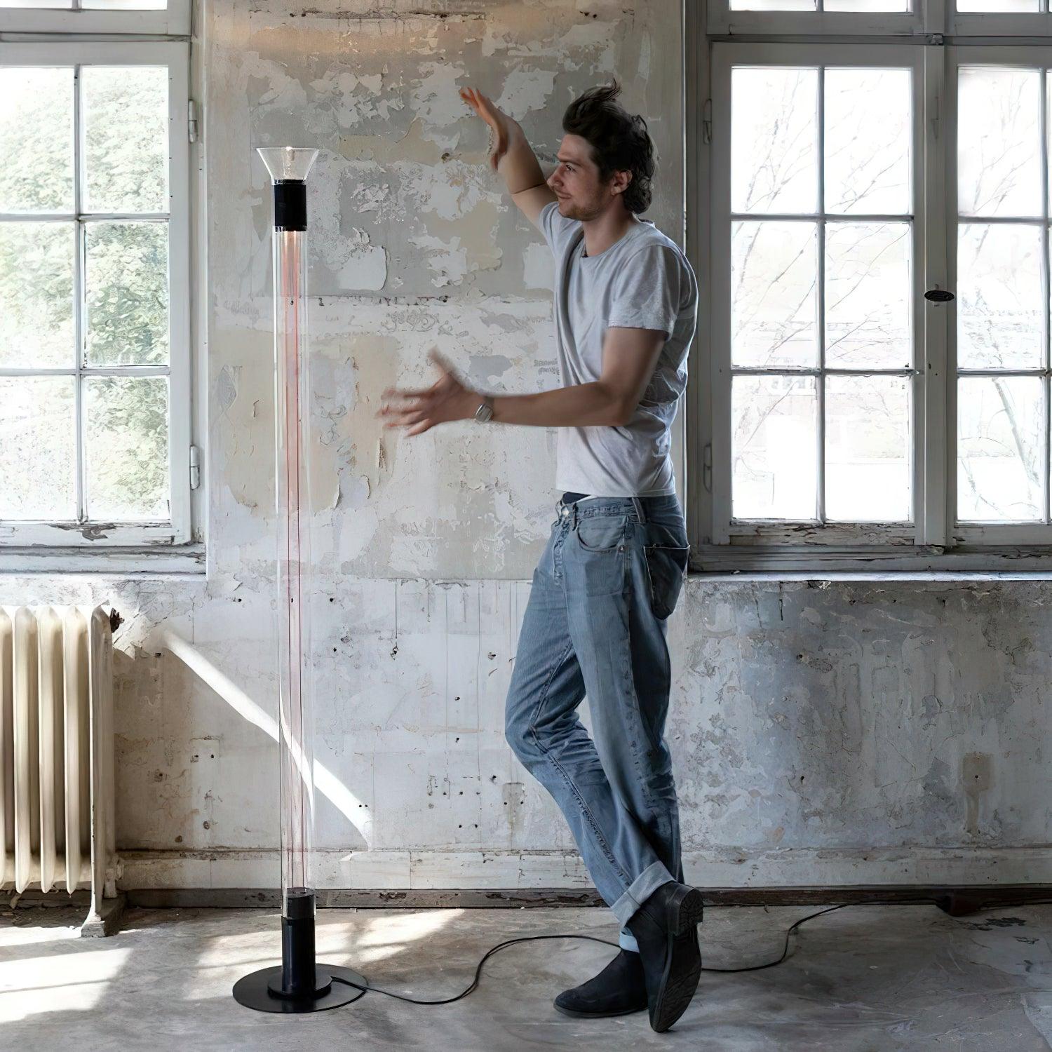 Pole Tube Floor Light 11.4", Floor Lamp, detail 7