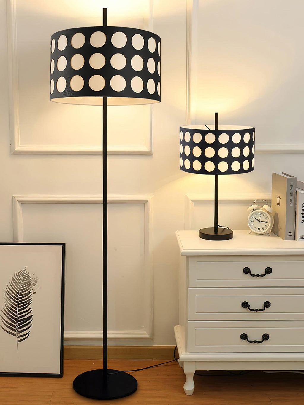 Polka Arc Fabric Floor Light, Floor Lamp, detail 8