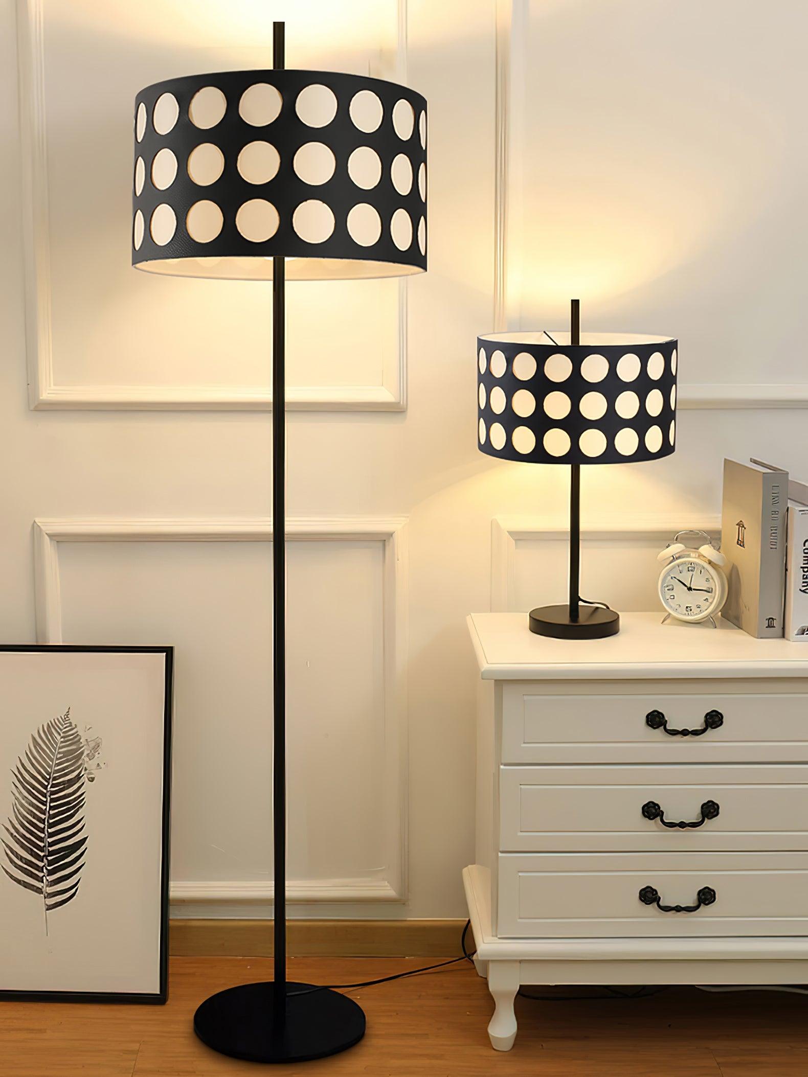 Polka Arc Fabric Floor Light, Floor Lamp, detail 8