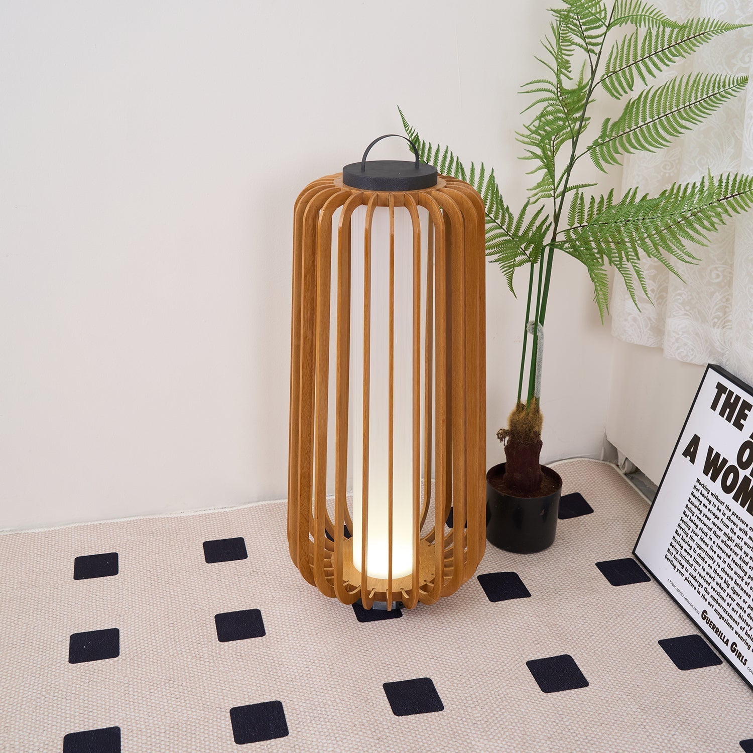 Portable Lantern Exterior Light - Black Outdoor Light, Outdoor Wall Light, detail 48