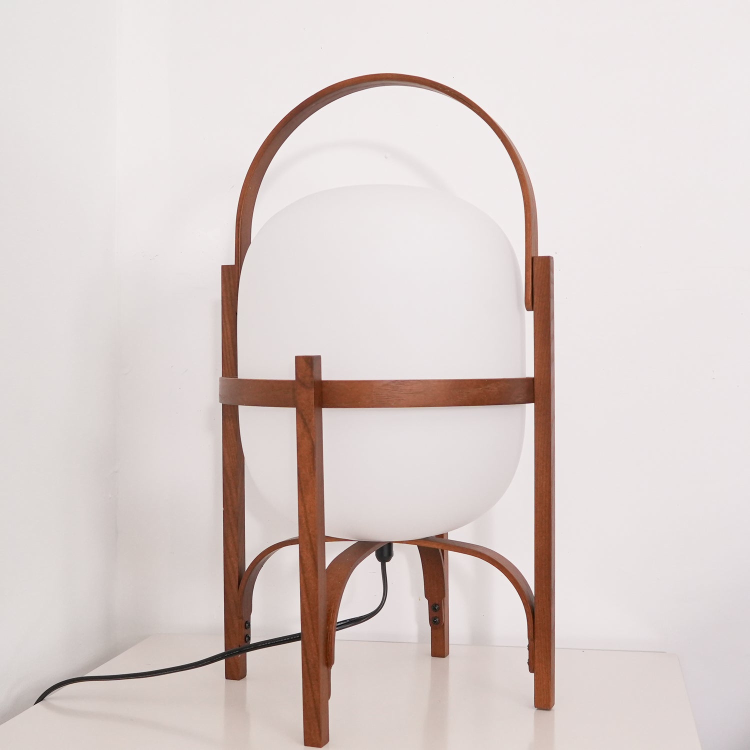 Portable Lantern Glass Table Light, Bedside Table Lamp, detail 69
