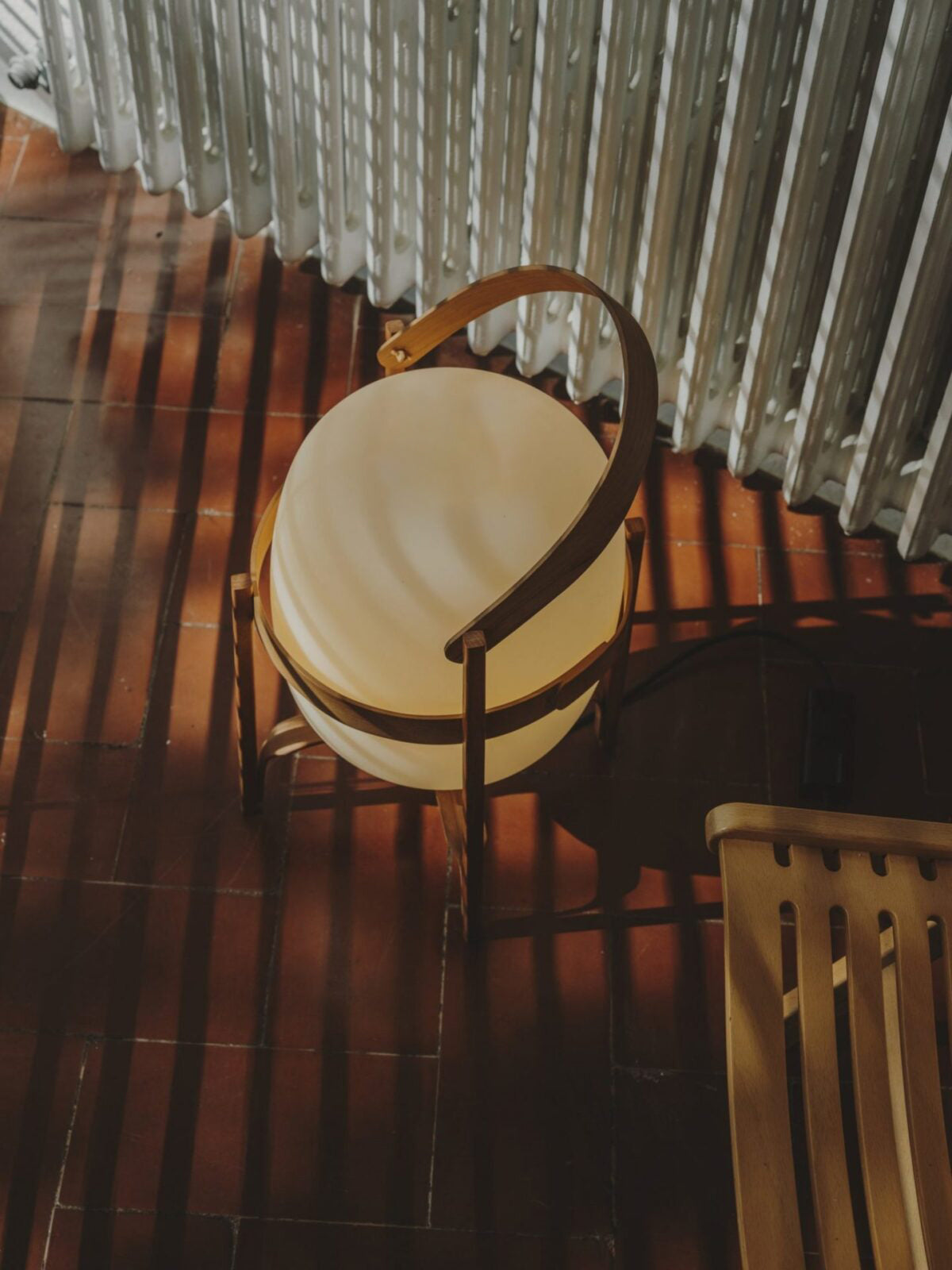 Portable Lantern Glass Table Light, Bedside Table Lamp, detail 28