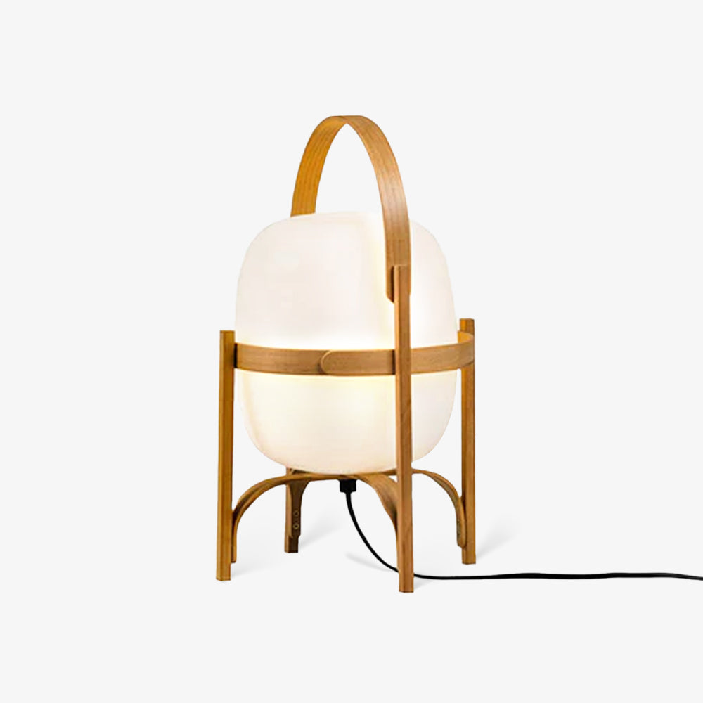 Portable Lantern Glass Table Light, Bedside Table Lamp, detail 20